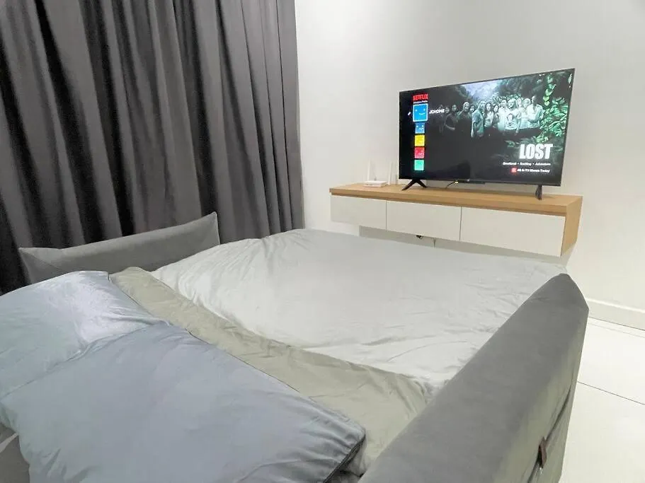 1Min To Paradigm Mall 2To 5Pax Platino Mujistyle Johor Bahru Appartamento