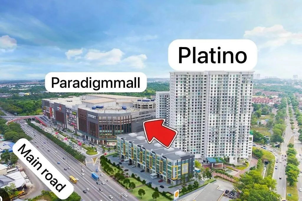 Apartment 1Min To Paradigm Mall 2To 5Pax Platino Mujistyle Johor Bahru